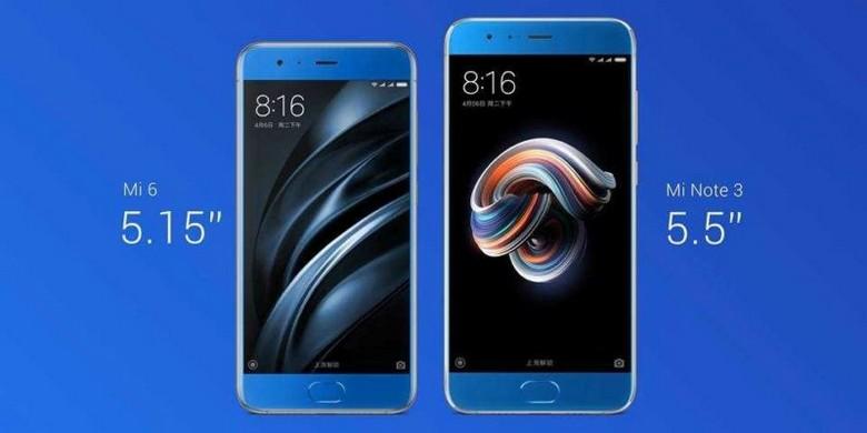 Смартфон Xiaomi Mi Note 3 стоит столько же, сколько Mi 6