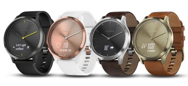Garmin представила умные часы Vivomove HR