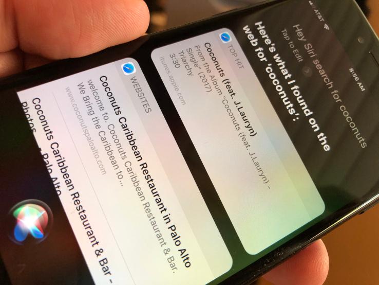 Siri сменит Bing на Google