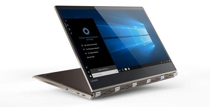 Представлен ноутбук-трансформер Lenovo Yoga 920 