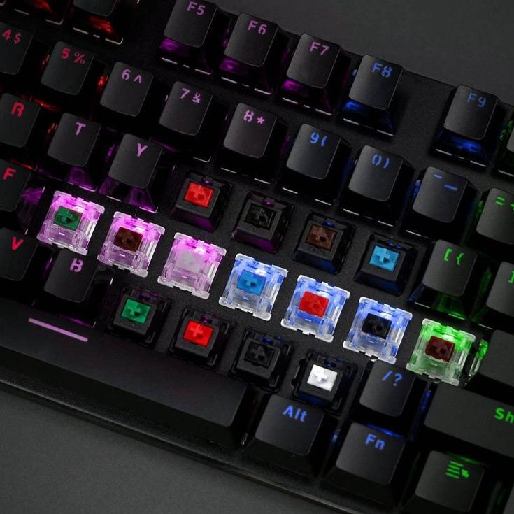 К компьютеру клавиатура Glorious Modular Mechanical TKL Keyboard подключается по интерфейсу USB 2.0