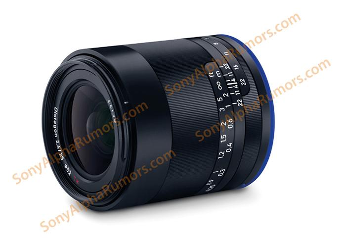 Анонс объектива Zeiss Loxia 25mm f/2.4 ожидается в ближайшие дни