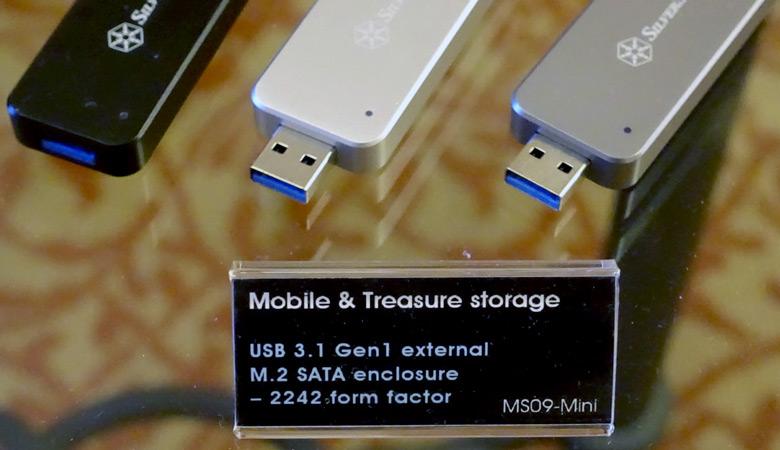 Silverstone Mobile & Treasure позволяет сделать флэшку из SSD типоразмера M.2, фото 2