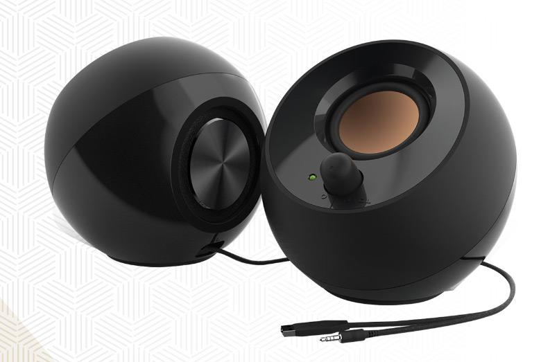 Настольная акустическая система Creative Pebble оценена в $25