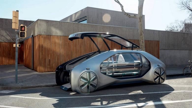 Концепт Renault EZ-GO демонстрирует общественный транспорт будущего