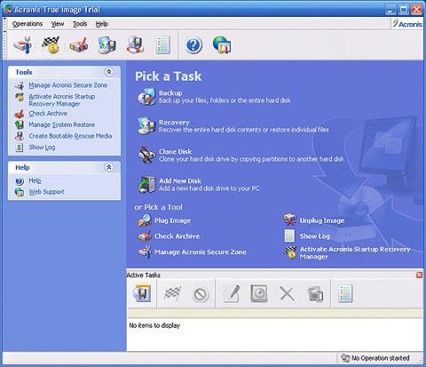 Acronis True Image 9.1, фото 2