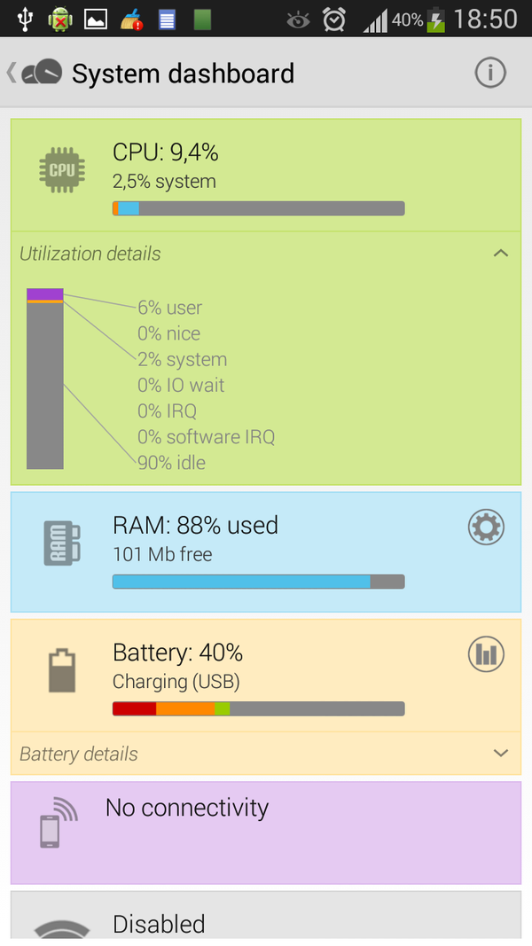 MyDroid System Info