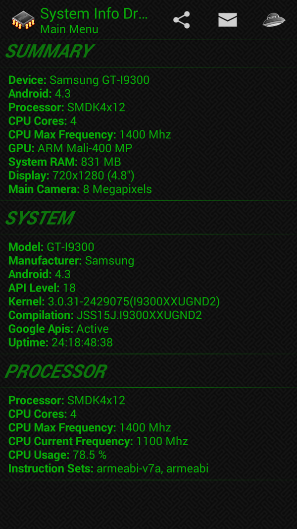 System Info Droid