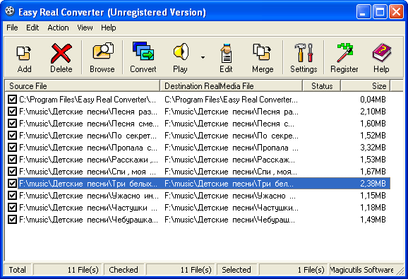 Easy Real Converter