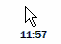 Указатель мыши после установки Timecursor