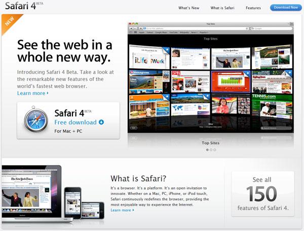 Internet Explorer 8 vs. Safari 4, фото 2