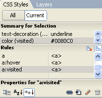Модифицированная панель CSS