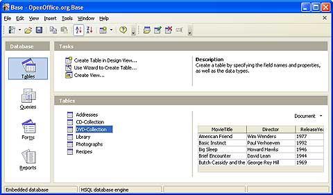 OpenOffice.org Base