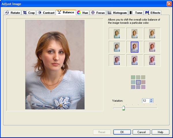 Улучшение качества фотографий в Ulead Photo Explorer