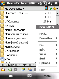 Главное окно