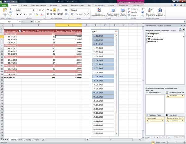 Excel 2010 Знакомство с возможностями Excel 2010 по визуализации данных, фото 8