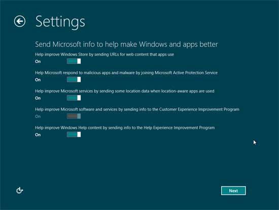 Скриншот Windows 8 Consumer Preview