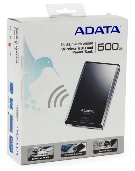 Упаковка AData DashDrive Air AE800 Упаковка AData DashDrive Air AE800