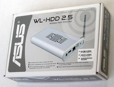 Накопитель ASUS WL-HDD2.5 с беспроводным доступом по 802.11g, фото 2