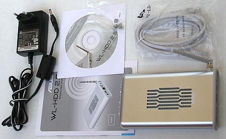 Накопитель ASUS WL-HDD2.5 с беспроводным доступом по 802.11g, фото 3