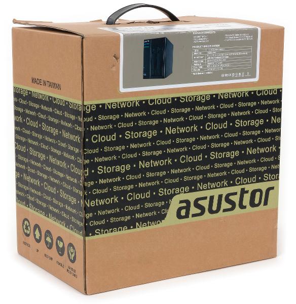 Упаковка Asustor AS-302T Упаковка Asustor AS-302T