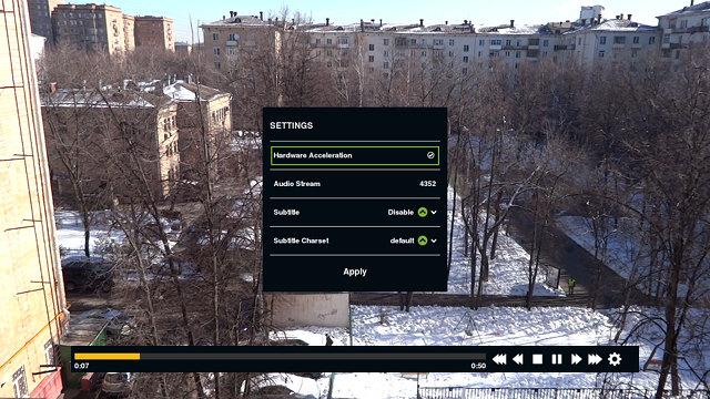 Плеер Boxee на Asustor AS-604T