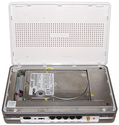 ASUS WL-700gE — беспроводной маршрутизатор с жестким диском., фото 1