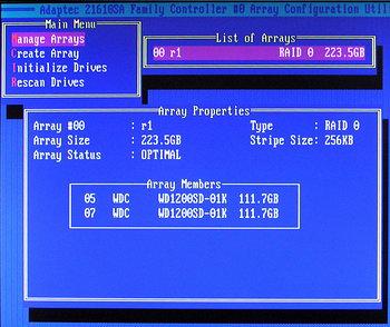 Adaptec Serial ATA RAID 21610SA, фото 11