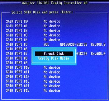 Adaptec Serial ATA RAID 21610SA, фото 13