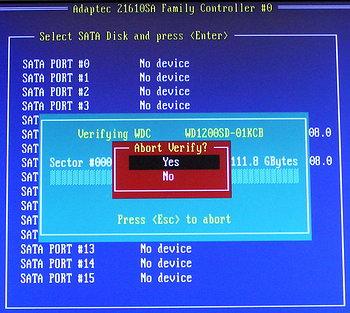Adaptec Serial ATA RAID 21610SA, фото 14