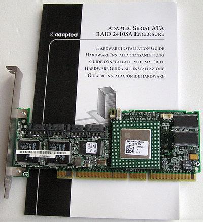 Adaptec Serial ATA RAID 2410SA Enclosure Kit, фото 2