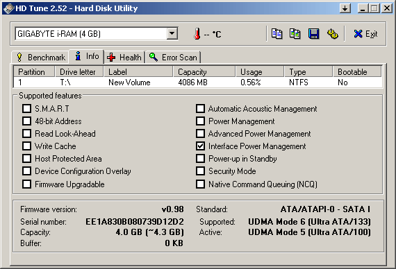 Gigabyte i-RAM (GC-RAMDISK), фото 34