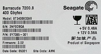 Seagate NL35 ST3400832NS, фото 5