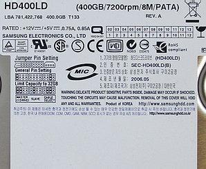 Диски Samsung HD400LD и HD400LJ, фото 15