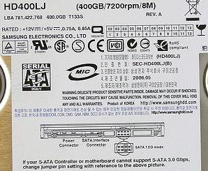 Диски Samsung HD400LD и HD400LJ, фото 16