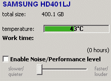 Диск Samsung HD401LJ с буфером 16 Мбайт, фото 10