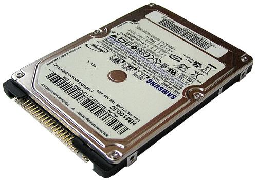 Samsung SpinPoint M60 HM100JC на 100 Гбайт, фото 1
