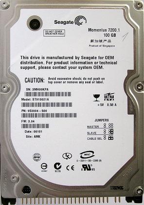 Seagate Momentus 7200.1 ST910021A, фото 2