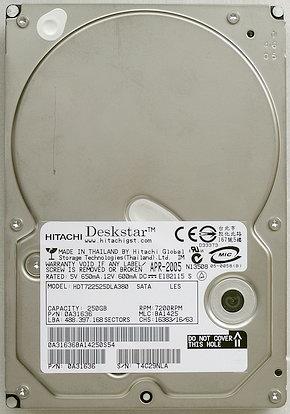 Hitachi Deskstar T7K250, фото 5