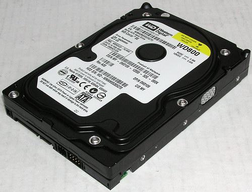 Винчестеры на 80 Гбайт. Часть 6. WD800JD и WD800JB образца 2006 года, фото 1