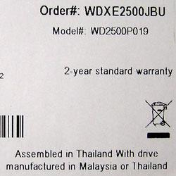 WD Essential NetCenter WDXE2500JBN, фото 6