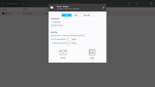 Модуль BitTorrent Sync Модуль BitTorrent Sync