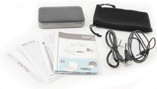 Комплект поставки Buffalo MiniStation Air Комплект поставки Buffalo MiniStation Air