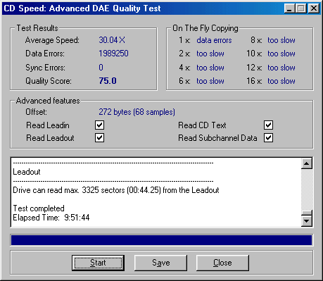 Тестирование CD-RW-дисководов с интерфейсом IDE (часть XIV) AOpen CRW2440, ASUSTeK CRW-4012A, TEAC CD-W540E, Philips CDRW3210S, TDK CyClone CDRW321040X, фото 54