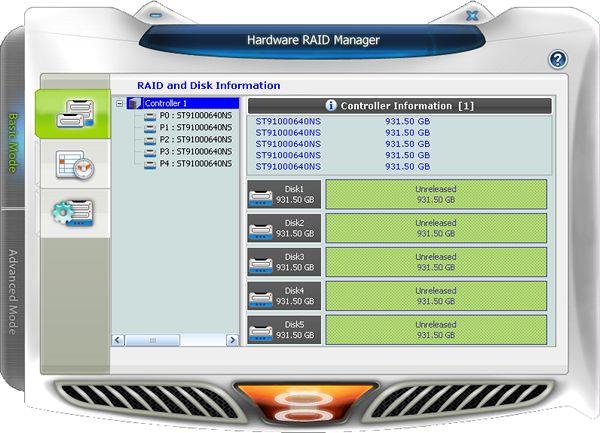 Вас ист DAS? Обзор 5-дискового хранилища CFI-B8253JDGG c интерфейсами eSATA и USB 3.0:, фото 8