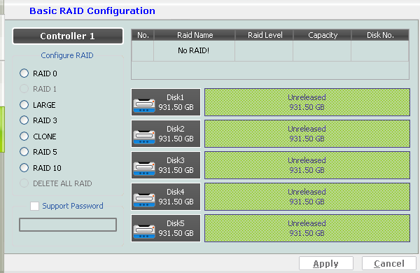 Вас ист DAS? Обзор 5-дискового хранилища CFI-B8253JDGG c интерфейсами eSATA и USB 3.0:, фото 12