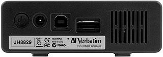 Внешний винчестер Verbatim 3,5″ External Hard Drive eSATA & USB Combo Drive, фото 2