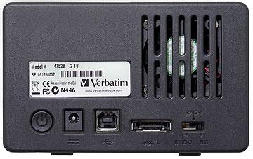 Внешний дисковый массив Verbatim 2-Disk RAID, фото 2