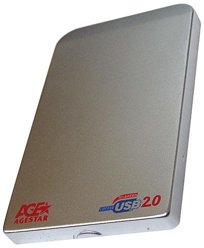 AgeStar IUB201 — миниатюрный корпус с интерфейсом USB для жёстких дисков форм-фактора 2,5″, фото 1