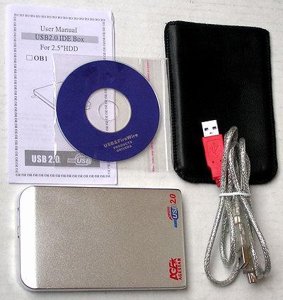 AgeStar IUB201 — миниатюрный корпус с интерфейсом USB для жёстких дисков форм-фактора 2,5″, фото 10
